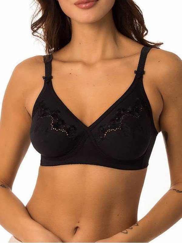 Σουτιέν Triumph Elasti Cross+Cotton N Μαύρο - Image 2