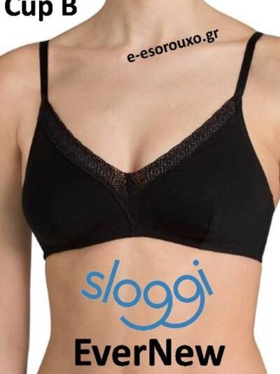 Μπουστάκι Sloggi Double Comfort Μαύρο