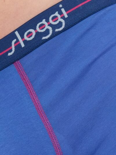 Alternative view of Boxer Sloggi Hipster 2 τεμ.  Μπλε/Τυρκουάζ