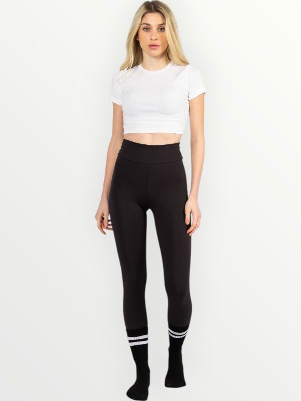 Κολάν Γυναικείο Ματ Nina Club Μαύρο