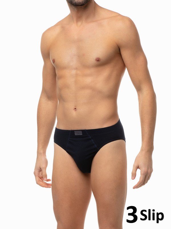 Slip Sporties Μινέρβα 3 τεμ. Μαρίν