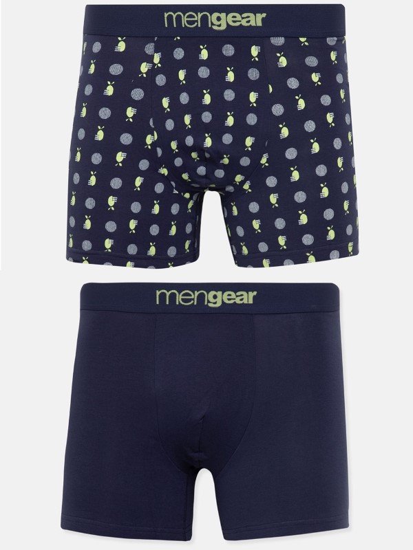 Boxer Μινέρβα Mengear 2 τεμ. Μαρίν/All Over