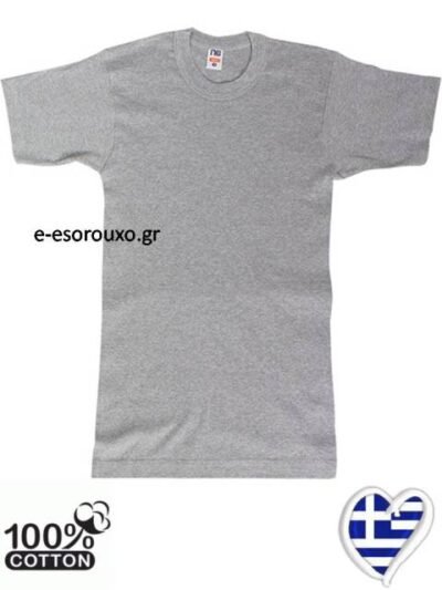 Alternative view of Φανέλα με κλειστό λαιμό Nina Club  Γκρι Μελανζέ