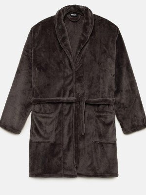 Ρόμπα Ανδρική Φλις Μινέρβα  Γκρι Carbon
