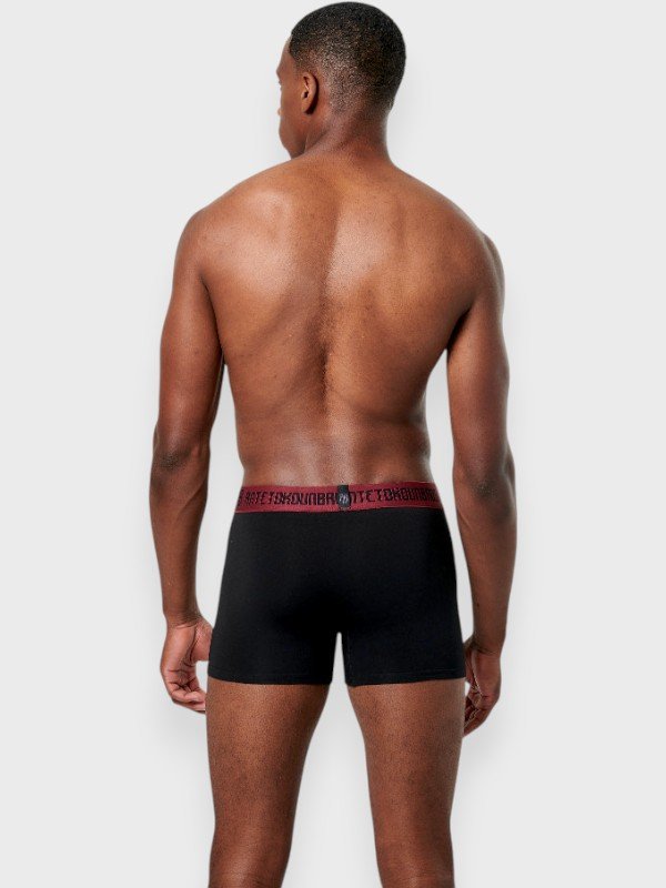 Boxer Antetokounbros 2 τεμ. Κόκκινο/Μαύρο - Image 5