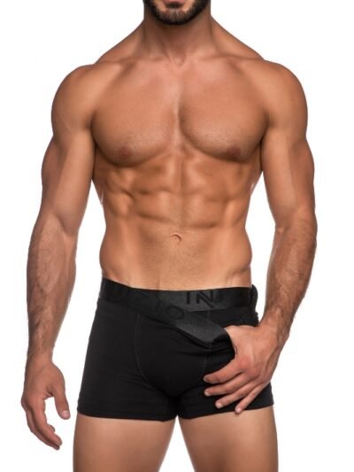 Ανδρικά Boxer Inizio 2 τεμ. Mαύρο/Mαύρο