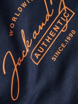 Alternative view of Μπλούζα Αγόρι Φούτερ Jack & Jones 6-16 ετών  Μαρίν