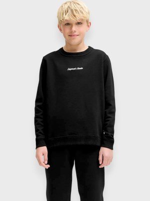 Alternative view of Μπλούζα Αγόρι Φούτερ Jack & Jones 6-16 ετών  Μαύρο