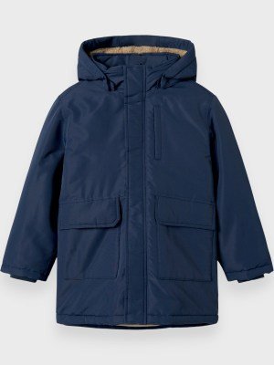 Μπουφάν Parka Name It 6-14 ετών Σκούρο Μπλε