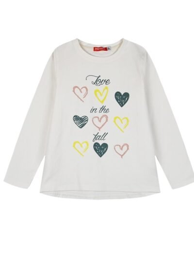 Μπλούζα Κορίτσι Energiers 6-16 ετών  Εκρού