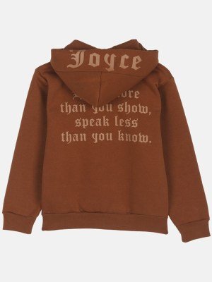 Alternative view of Ζακέτα Φούτερ Αγόρι Joyce 6-14 ετών  Σοκολά