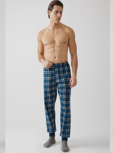 Παντελόνι Πυζάμας Μινέρβα MARIN ORANGE PLAID