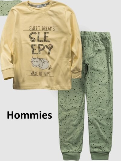 Alternative view of Πυζάμα βαμβακερή Hommies 6-16 ετών