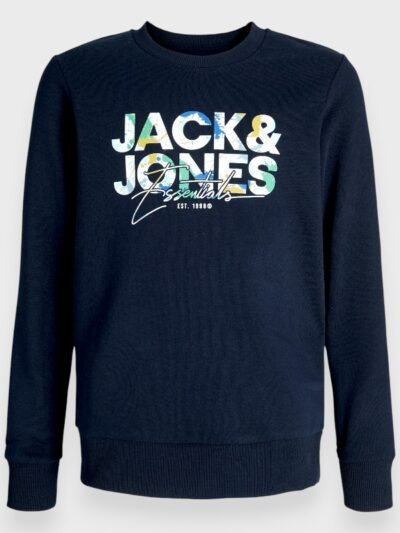 Μπλούζα Αγόρι Φούτερ Jack & Jones 2-8 ετών  Μαρίν