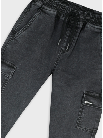 Alternative view of Παντελόνι Τζιν Αγόρι Energiers 6-16 ετών  Μαύρο Denim