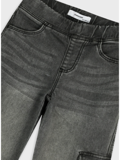 Alternative view of Παντελόνι Τζιν Κορίτσι 6-16 ετών  Μαύρο Denim