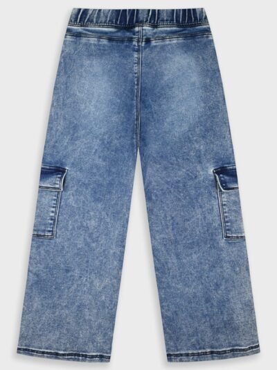 Alternative view of Παντελόνι Τζιν Κορίτσι 6-16 ετών  Μπλε Denim
