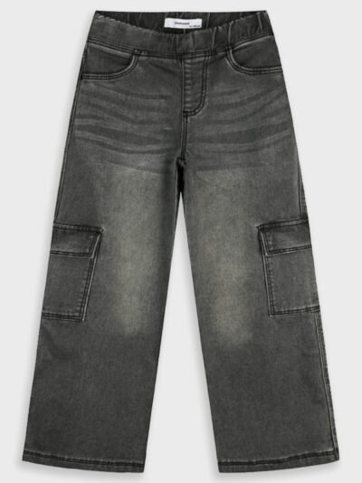 Παντελόνι Τζιν Κορίτσι 6-16 ετών Μαύρο Denim